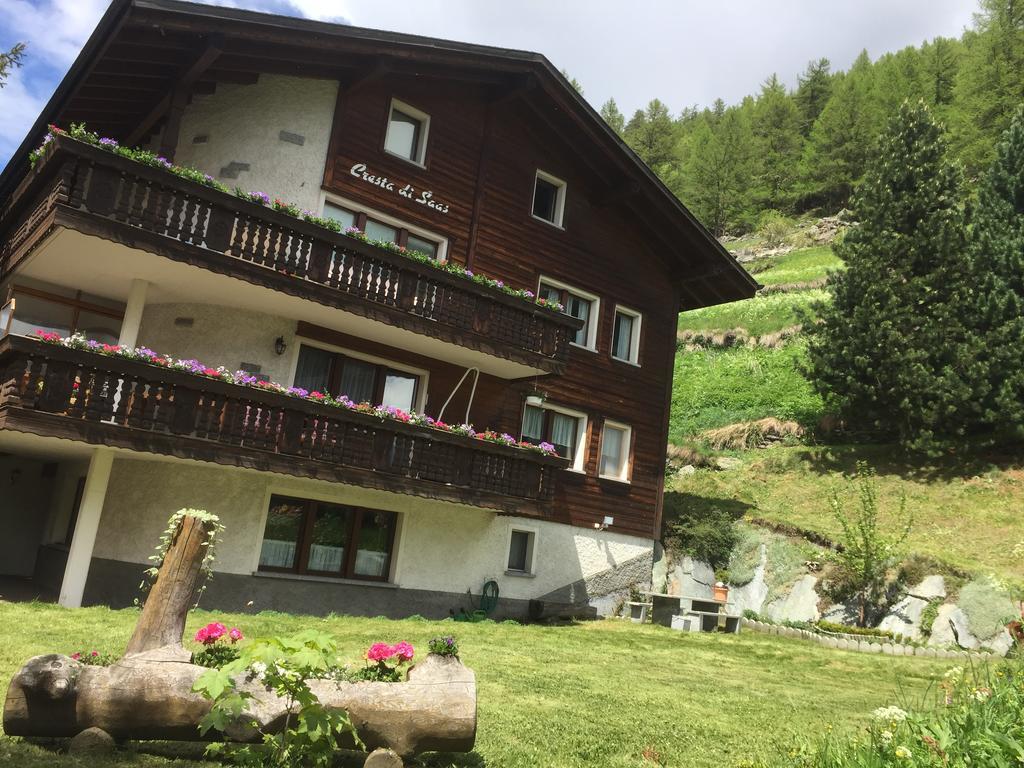 Apartament Cresta Di Saas Zewnętrze zdjęcie